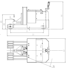 Load image into Gallery viewer, 20 Ton Towing Tractor With Lift